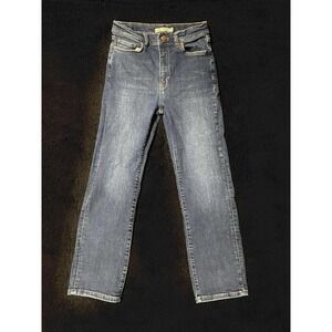 Peter Millar Denim Jeans Women's Size 27R Dark Wash High Rise Straight Leg